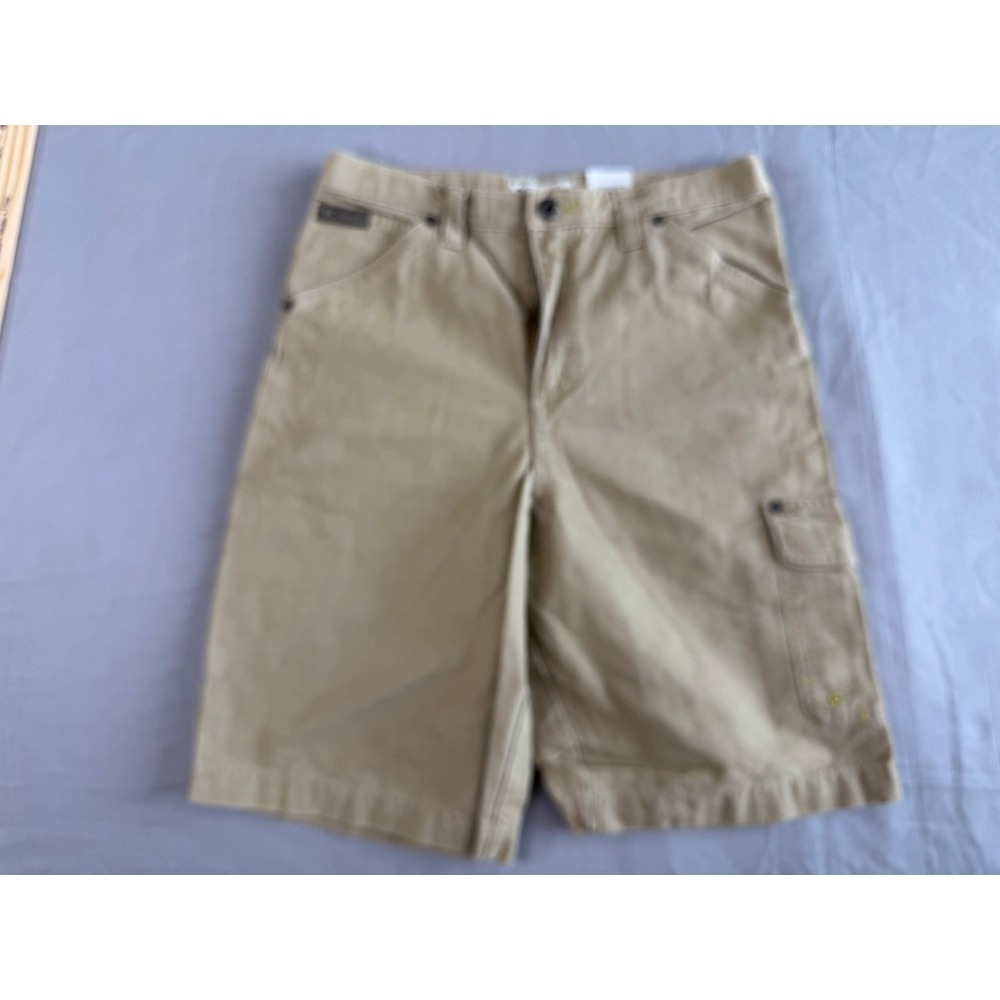 Columbia Youth Boys Shorts Size 16 Beige Cotton‎ Cargo Casual Outdoor